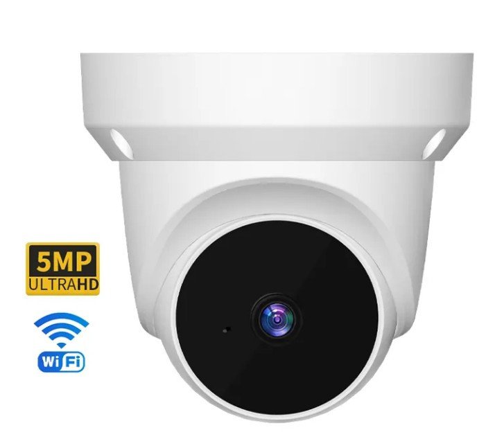V380 5MP wifi HD camera Smart home security night vision indoor wireless IP dome camera
